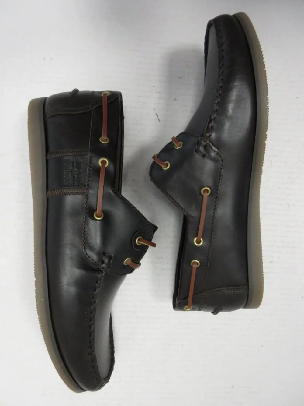 Barbour Boat Shoes 10 Capstan Leather Deck Moc Toe MFO0304BR78 NEW